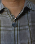 No. 71 Montana Agate | Carved Daruma
