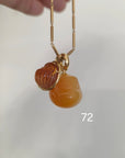 No. 72 Carnelian | Carved Daruma