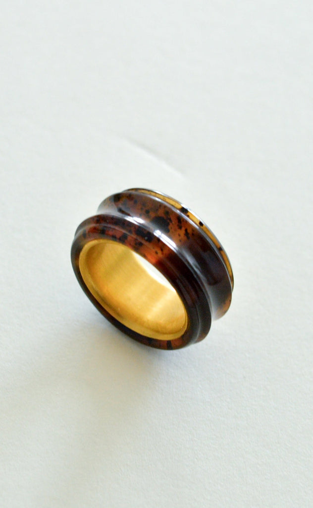 Tortoise Shell Agate Archer Band